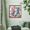 Letter J - Special Shaped Diamond Painting - 30*30CM