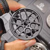 EDC Original Wheel Hub PPB Hollowed-Out Stainless Steel Magnetic Coin Snooze Push Card Decompression Finger Toy