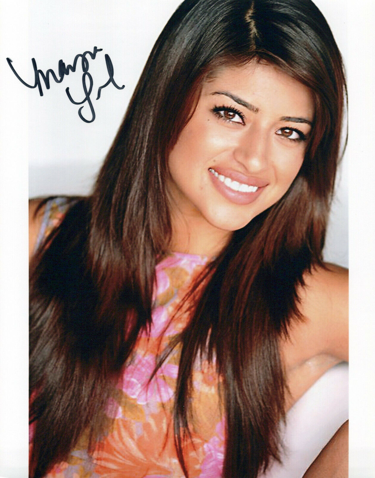 Mayra Leal glamour shot autographed Photo Poster painting signed 8x10 #16