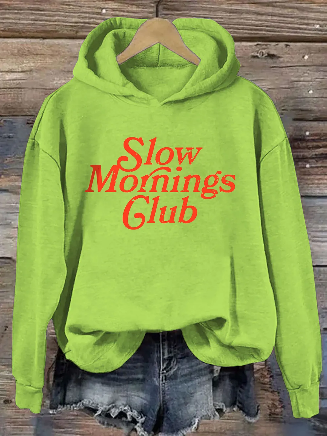 Slow Mornings Club Hoodie