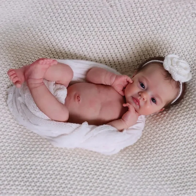 12" & 16" Supple and Soft Limbs, Flexible Silicone Reborn Baby Doll Girl or Boy Named Marua and Botiade