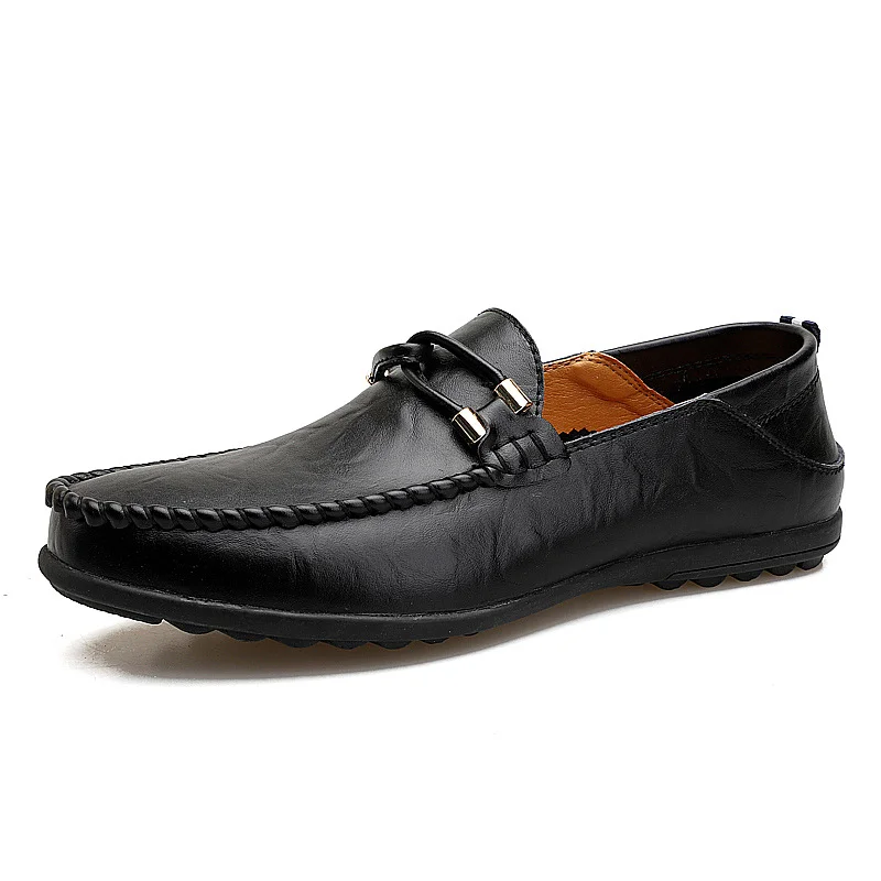 Suitmens Men's Microfiber Leather Loafers—00039