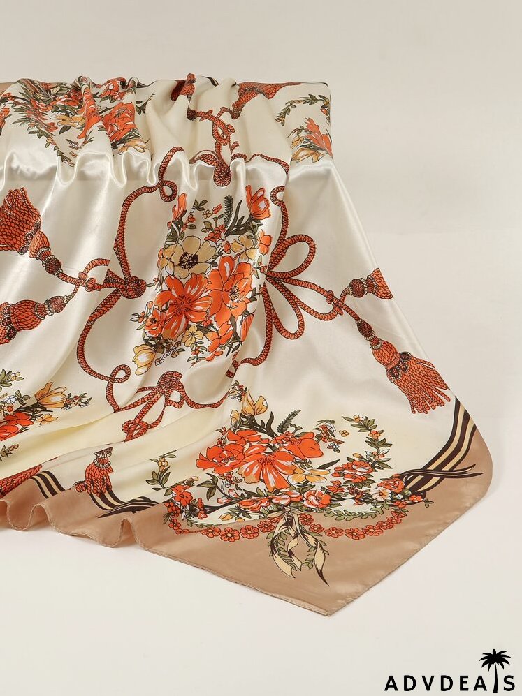 Flower Print Bandana