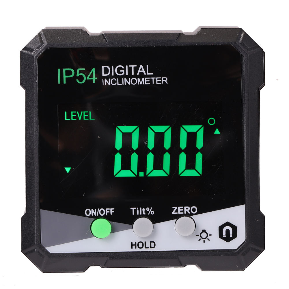 

Waterproof Digital Inclinometer 4x90 Degree Magnetic Slope Meter Protractor, 501 Original