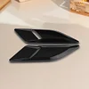 1Pair Hood Air Vent Cover Trims Gloss Black Fit for Range Rover Sport L494 14-18