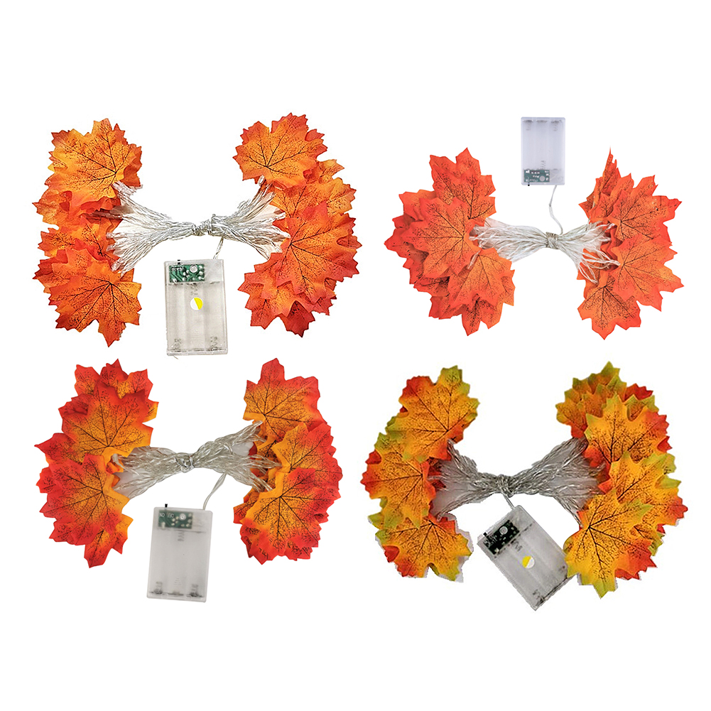 

LED Simulation Maple Leaf Light String Festival Garden Home Decorative Lamp, 11, 501 Original