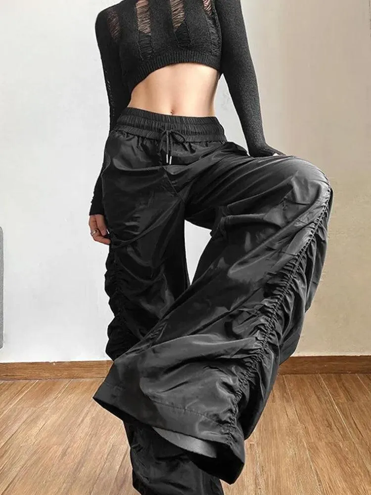Brownm Parachute Pants