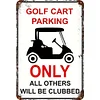 (Multi Style)Warning - Metal Tin Signs(8*12Inch)