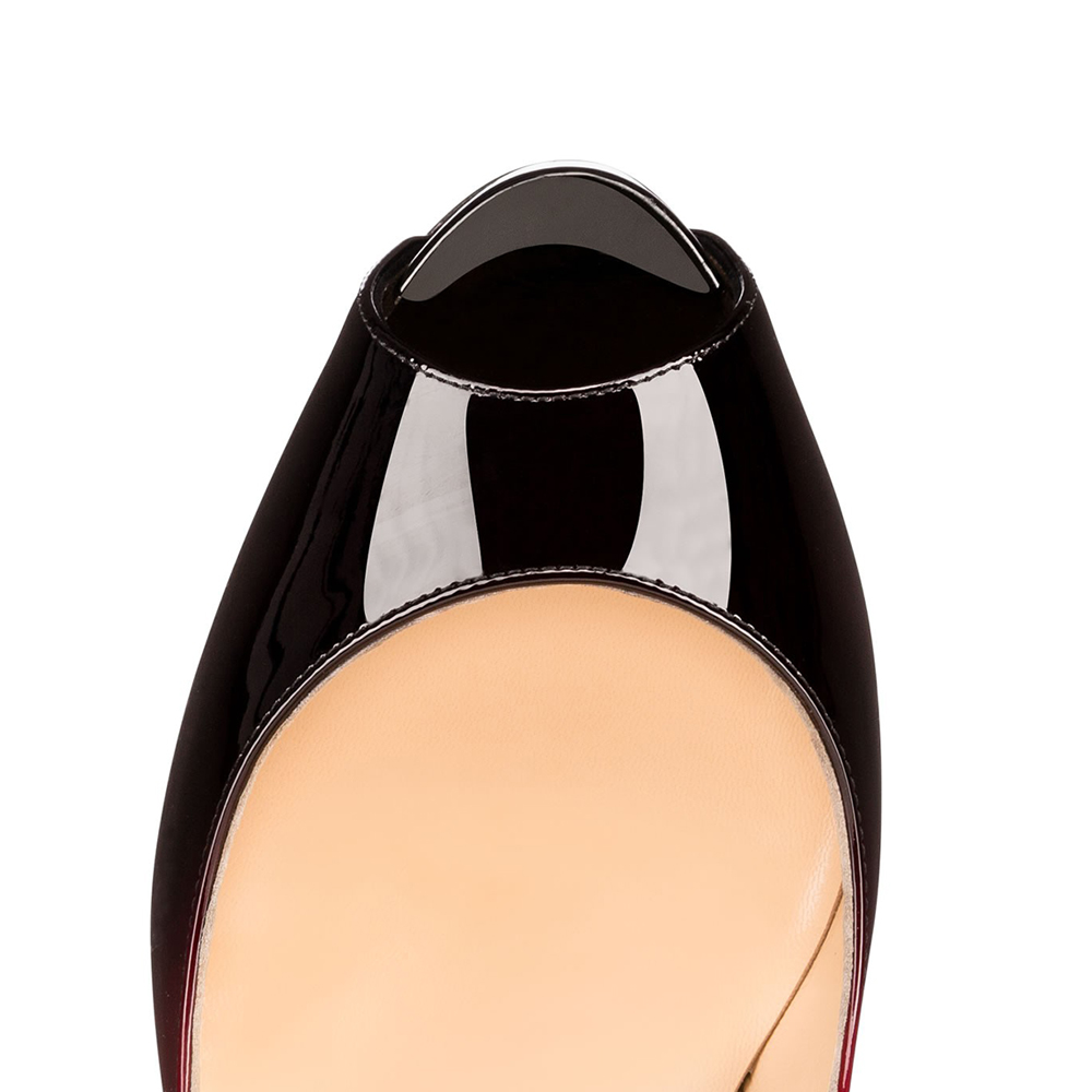 120mm Red Bottom Women's Platforms Heels Party Wedding Pumps-MERUMOTE