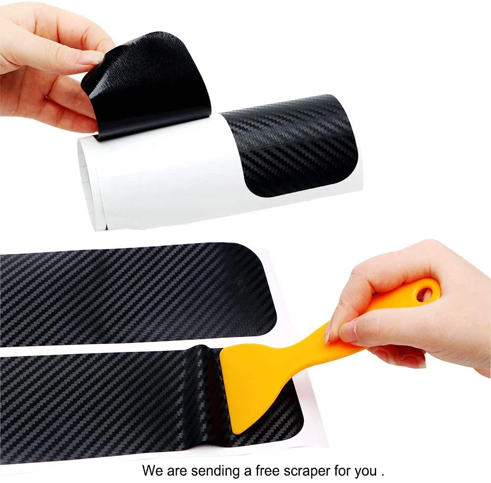 Carbon Fiber Car Threshold Sticker (4PCS)