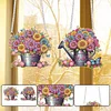 2 PCS Flower Watering Can - 5D DIY Pendant