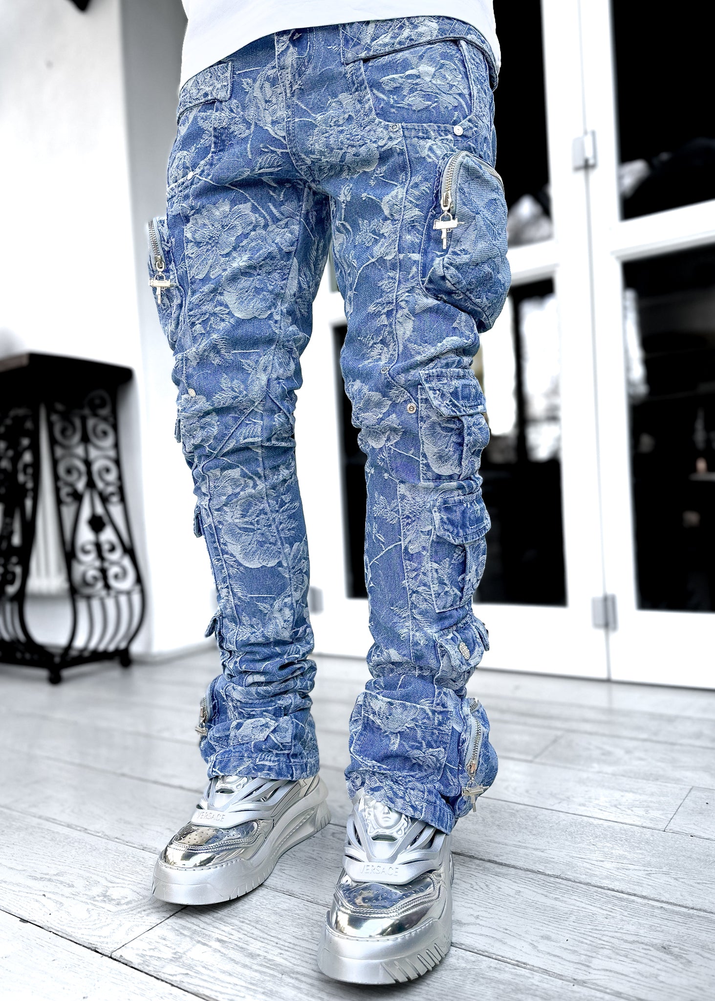 Sapphire Blue Laser Denim