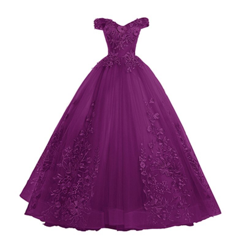 2021 New Arrival Sweet Vestidos De 15 Anos Mint Wine Red Turquoise Quinceanera Gown Party Dress Sexy Off The Shoulder Pluse Size