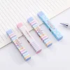 20PCS Classic Rainbow Floral Rectangle Erasers for Kids Student Office Exam Stationery Gift