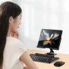 Z FOLD New Rotating Stand Wireless Bluetooth Keyboard and Mouse