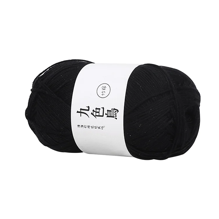 1 Roll Tencel Bamboo Cotton Rope Baby Knitwear Crochet Twine Yarn (12)