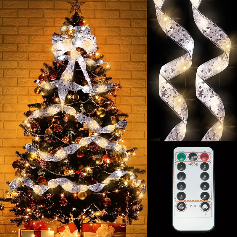 SAKER® Christmas Ribbon Lights