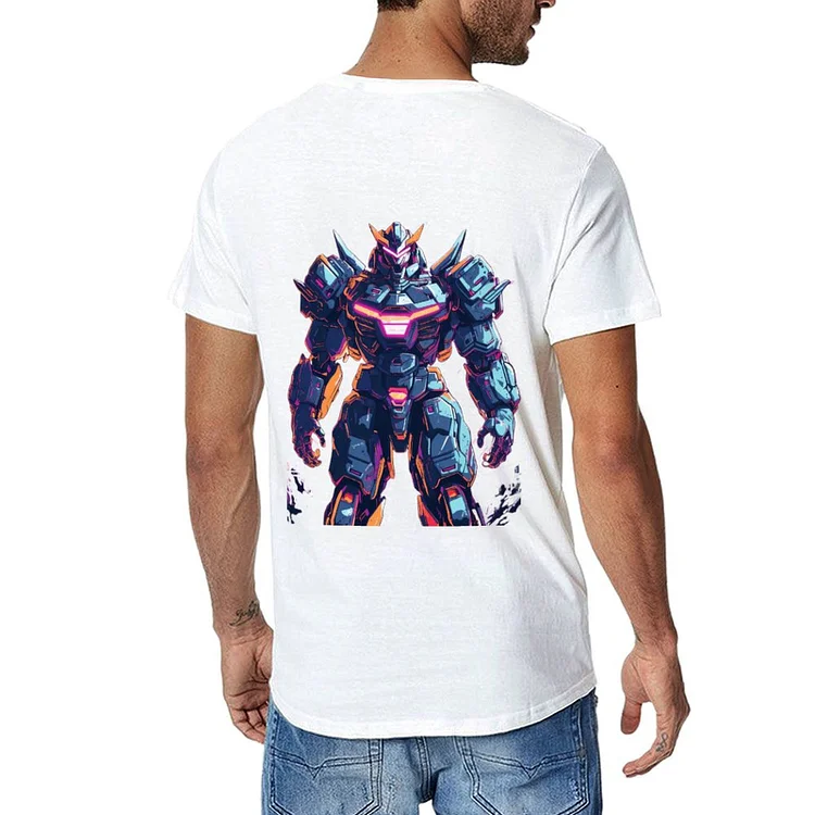 Men's T-shirt FUTURISC MECHA  customized, personalized, gift