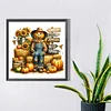(40*40cm)Scarecrow Pumpkin - Full Square Drill Diamond Painting