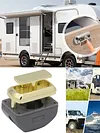 RV Push Cabinet Locks Keyless Cupboard Locks Camper Car Push Lock for RV Yachts