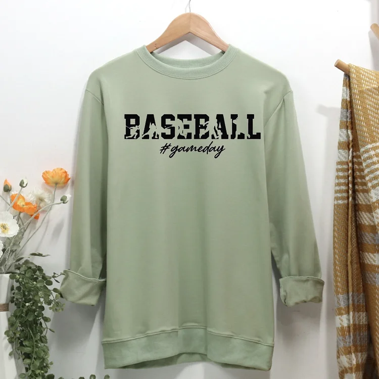 baseball Women Casual Sweatshirt-Annaletters