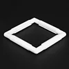 (US Local)Cross Stitch Tool Clip White Square Shape Need Assembled for Sewing (20.3*20.3 cm)