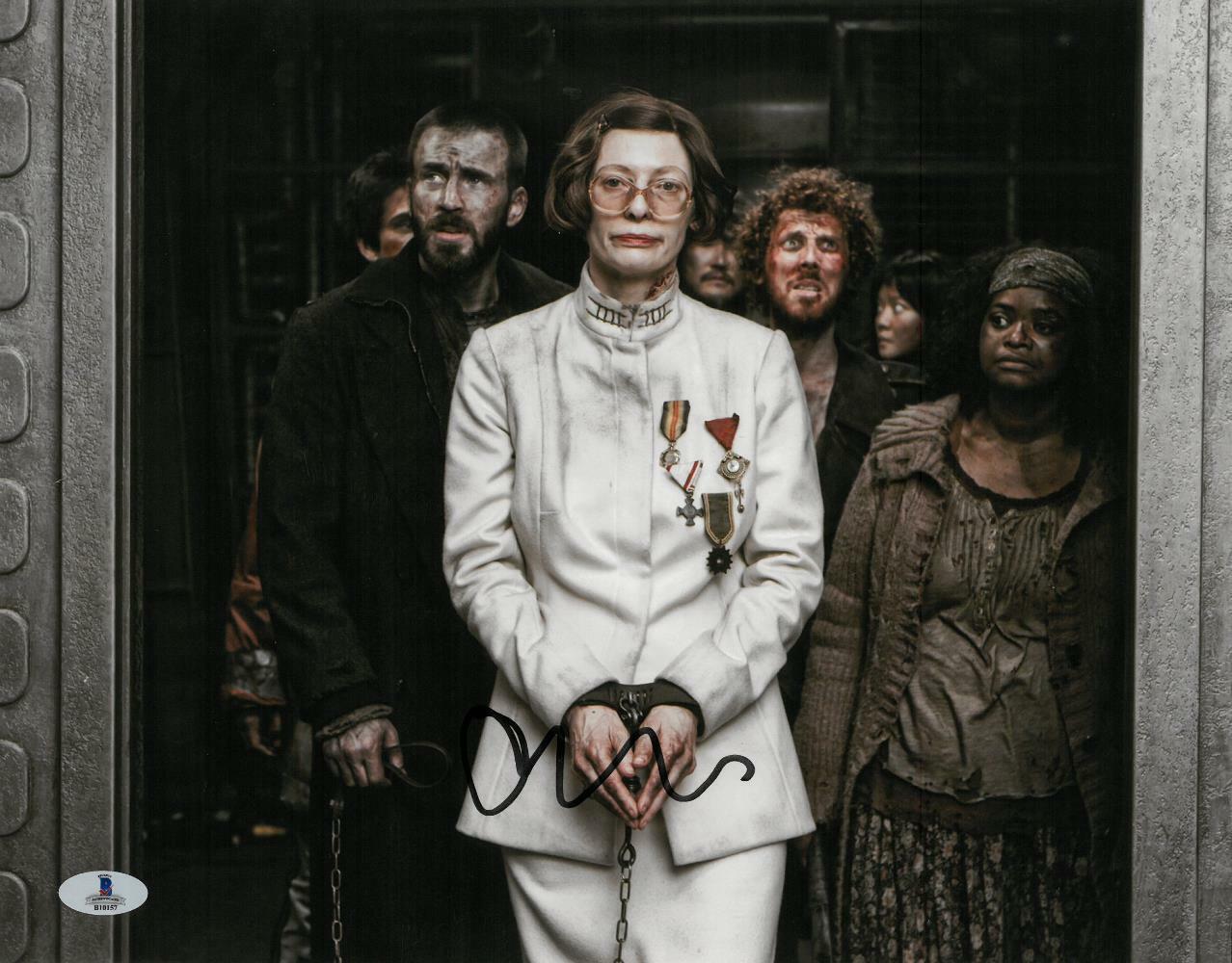 Tilda Swinton Signed Snowpiercer Autographed 11x14 Photo Poster painting BECKETT #B10157