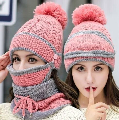 3 In 1 Winter Set (Mask,Hat,Scarf)