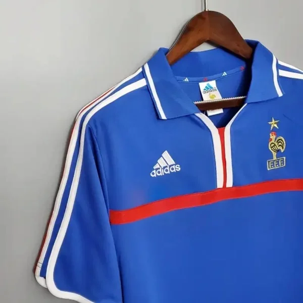 2000 Retro France Home Football Shirt 1:1 Thai Quality