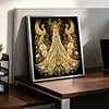 Diamond Painting-DIY Crystal Rhinestone Phoenix Shining Girl