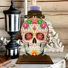 Skull DIY Diamond Art Painting Kits of Candle Holder for Home Decor Gift