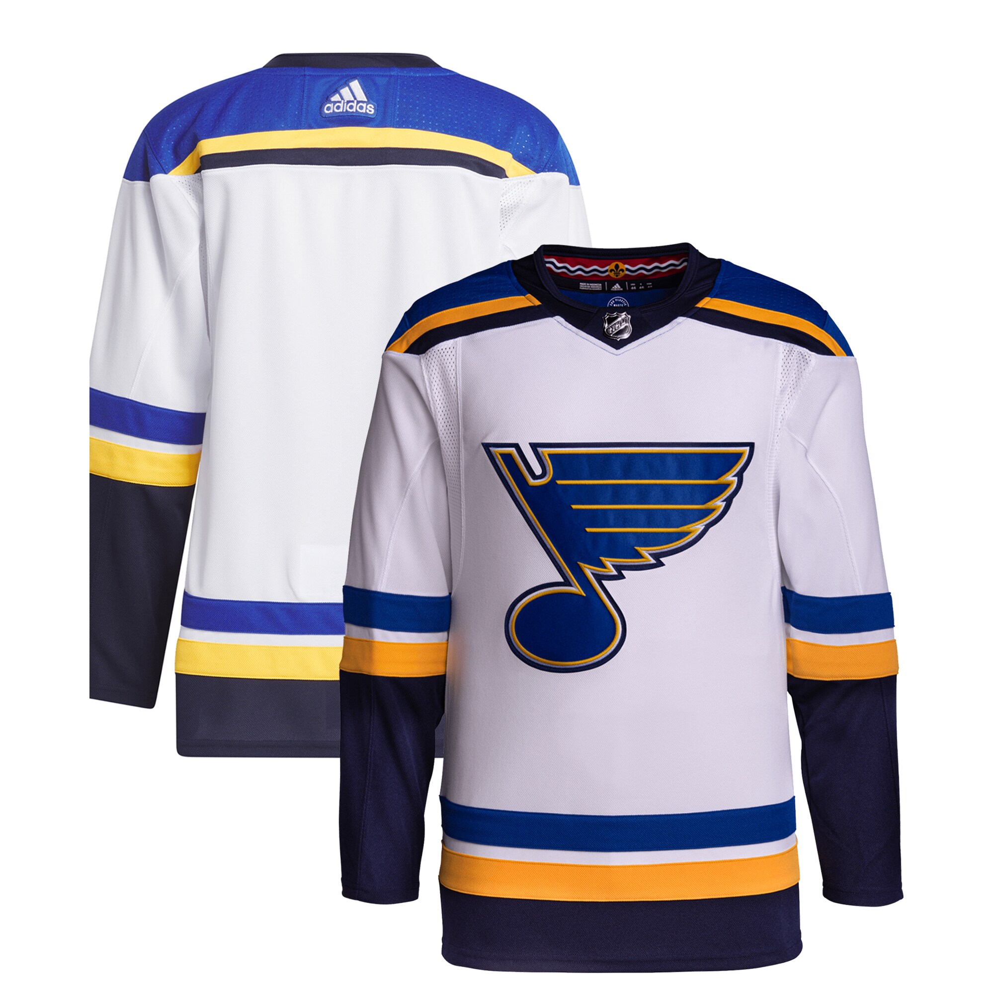 St. Louis Blues  Away Primegreen  JerseyÂ â€“ White mysite
