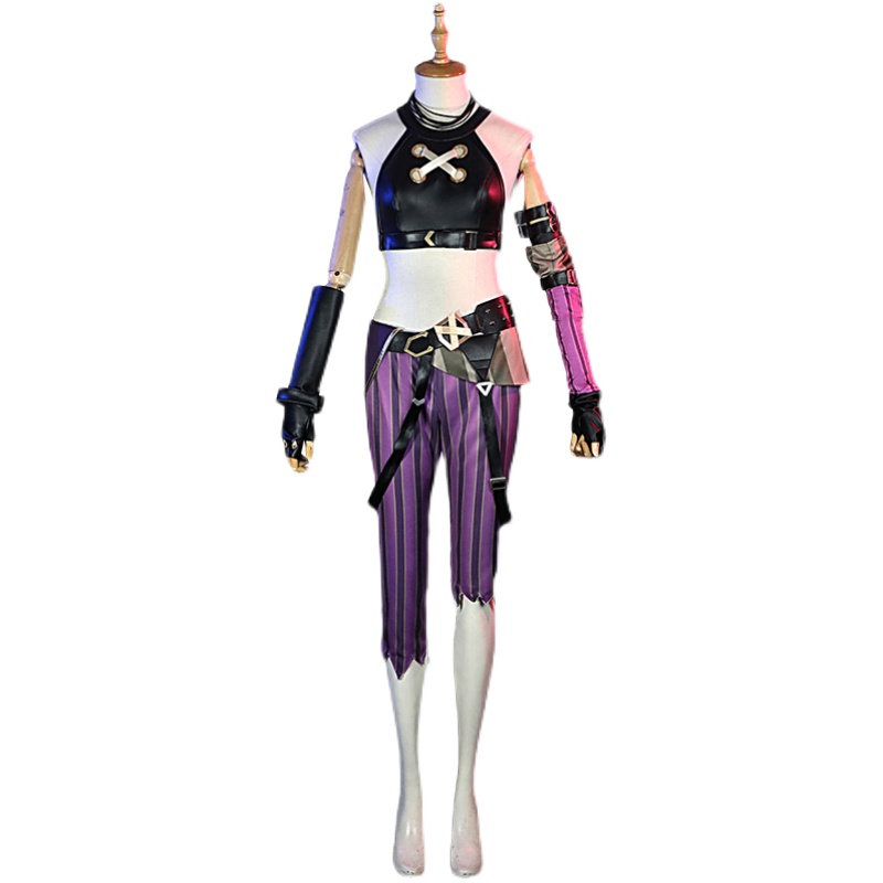 Arcane Jinx Outfit Cosplay Costumes