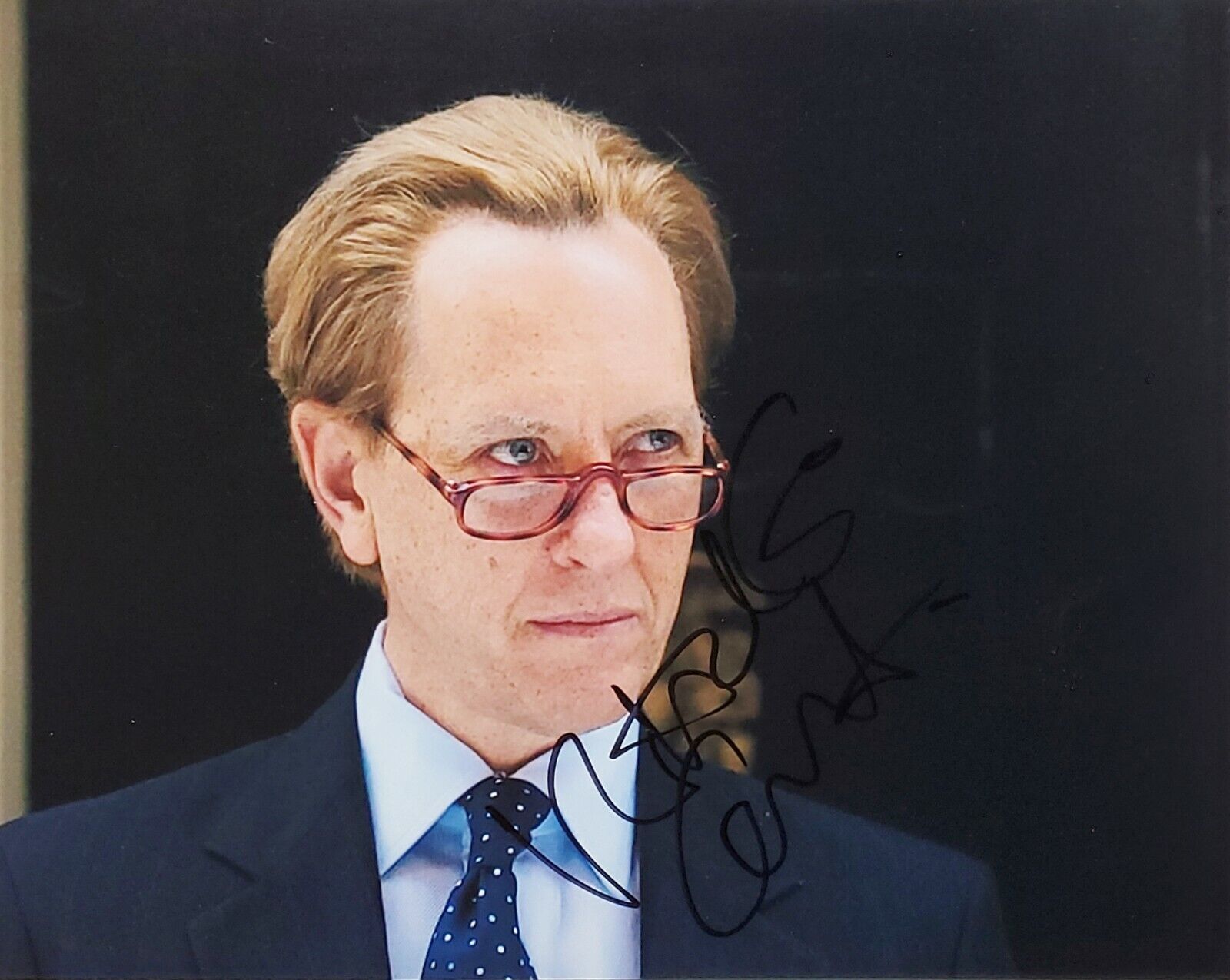 Richard E. Grant Hand Signed Autograph 8x10 Photo Poster painting In Person Proof Iron Lady