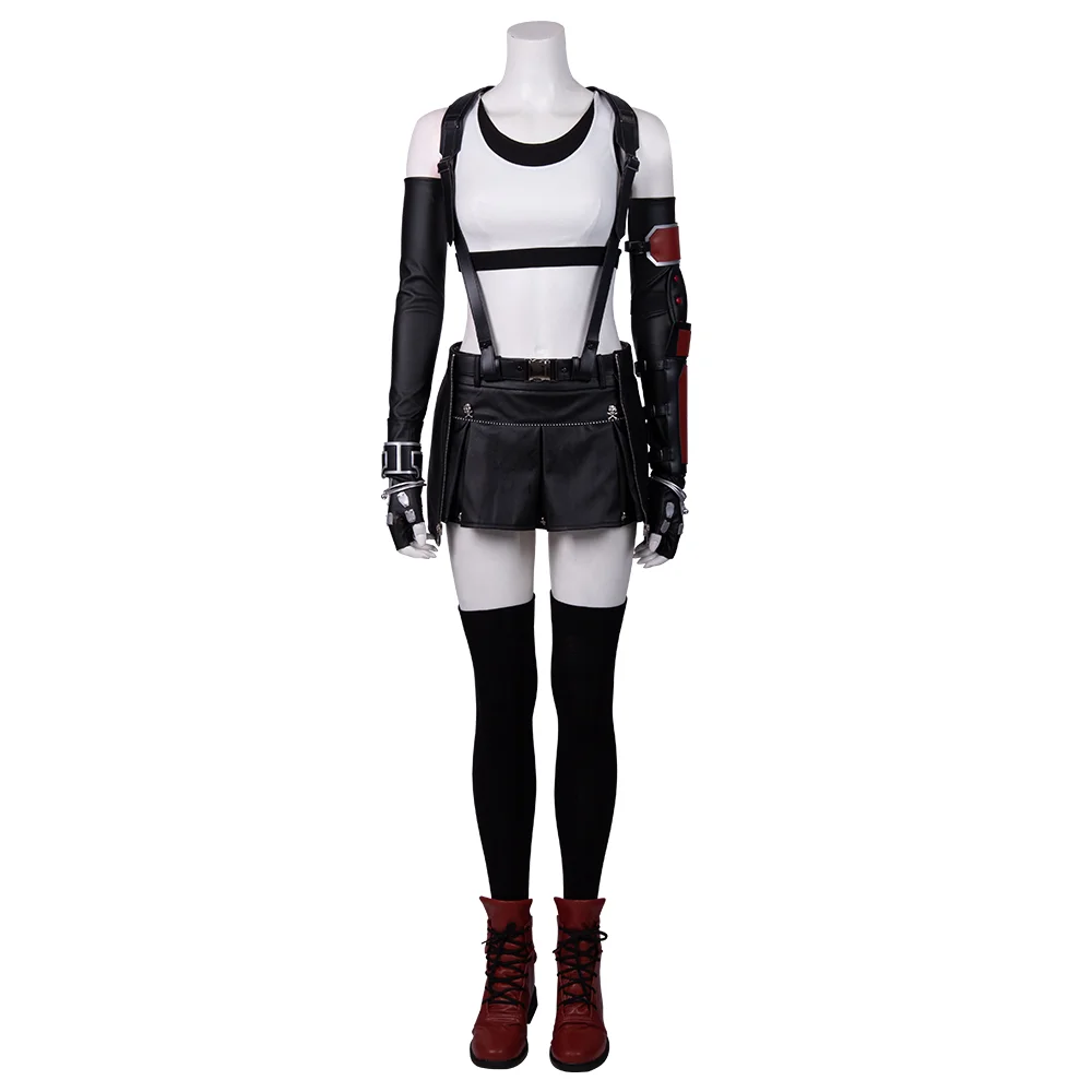 FF7 Final Fantasy Vii 7 Remake Tifa Lockhart Outfit Cosplay Costume