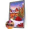 (40*60cm)Snow View - Full Round Drill Diamond Painting