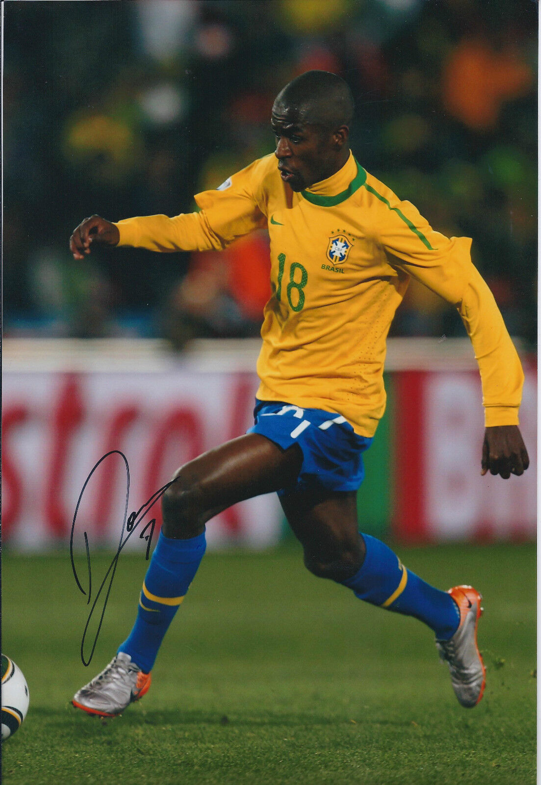 RAMIRES Signed Autograph 12x8 Photo Poster painting AFTAL COA Chelsea BRAZIL