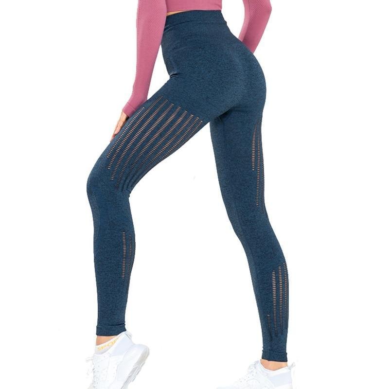 Fitness workout high waist leggings - Duster - Squat proof - 4 colors-elleschic