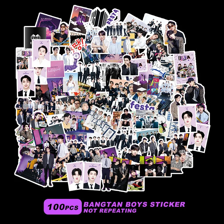 BTS 100 Sheets 2022 Festa Stickers