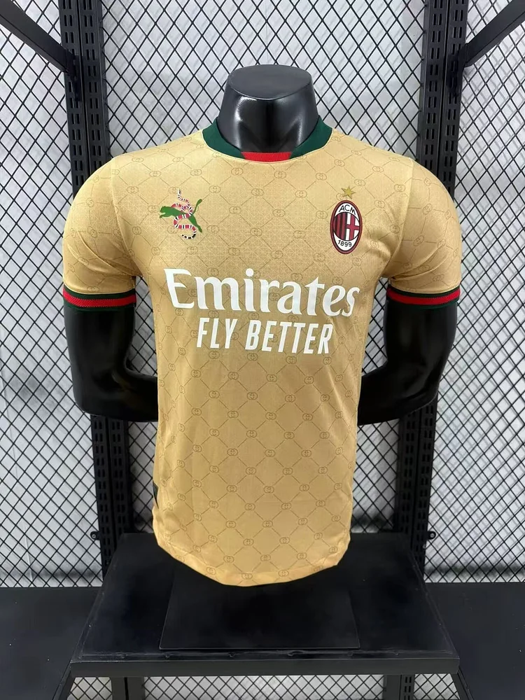 2024-25 AC Gucci Co-branded Jersey - Player Edition