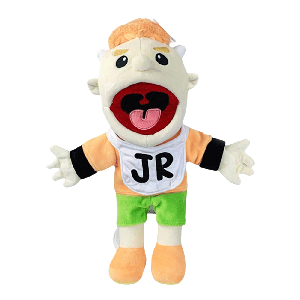 Boy Jeffy Finger Muppet Plushie Toy 15.7IN Soft Figurine Kid Child Birthday Gift