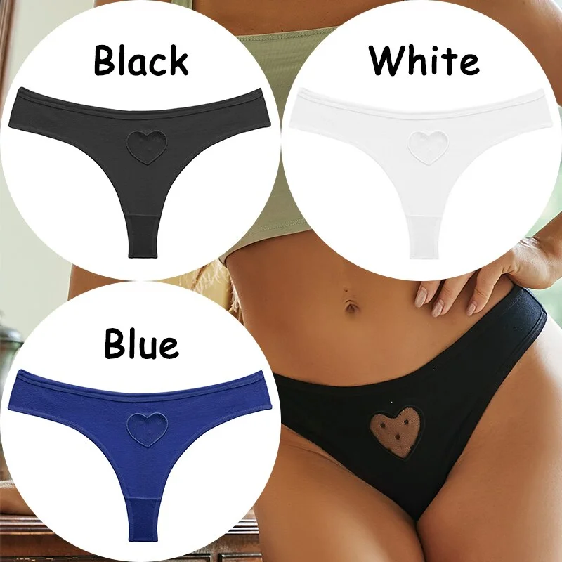 Billionm Lace Panties Cotton Women's Underwear Thong G-String Sexy Lingerie Soft Female Underpants Solid Color Pantys S-XL