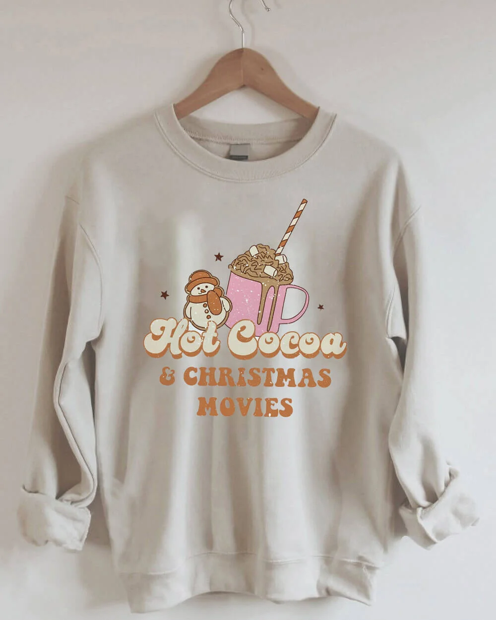 Hot Cocoa And Christmas Movies Sweatshirt