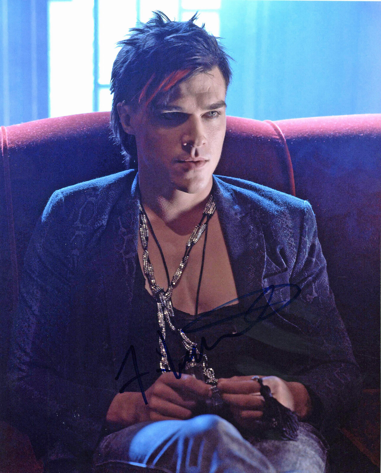 Finn Wittrock American Horror Story Authentic Signed 8x10 Photo Poster painting BAS #D07675