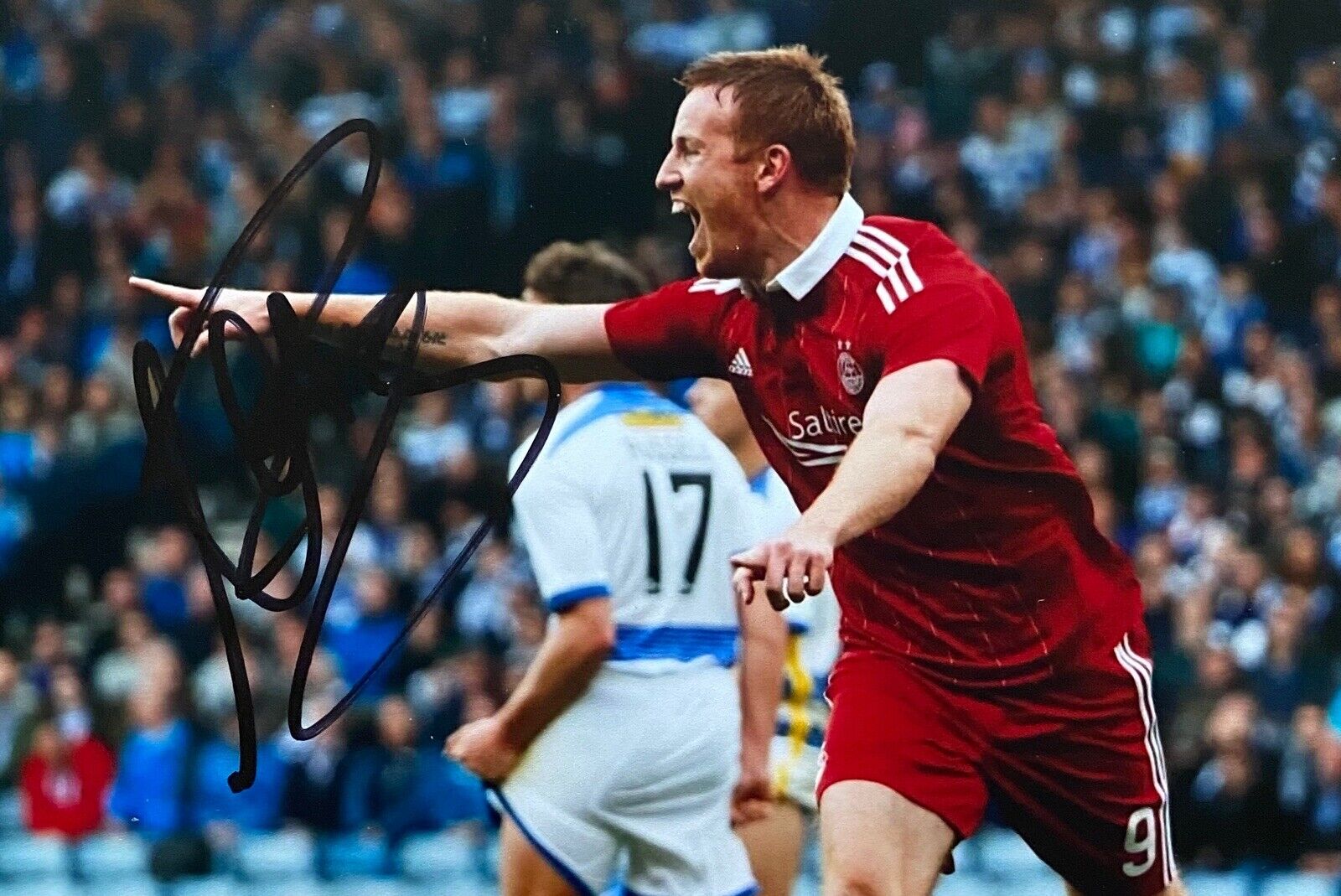 Adam Rooney Genuine Hand Signed 6X4 Photo Poster painting - Aberdeen 8