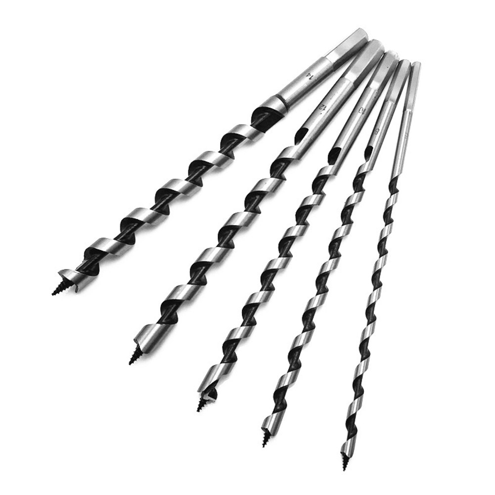 

5pcs Carpenter Square Drill Bit 6/8/10/12/14mm Woodworking Hole Punch Drill, 501 Original