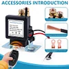 12V 500A Remote Control Power Switch Anti-Theft Remote Battery Disconnect Switch