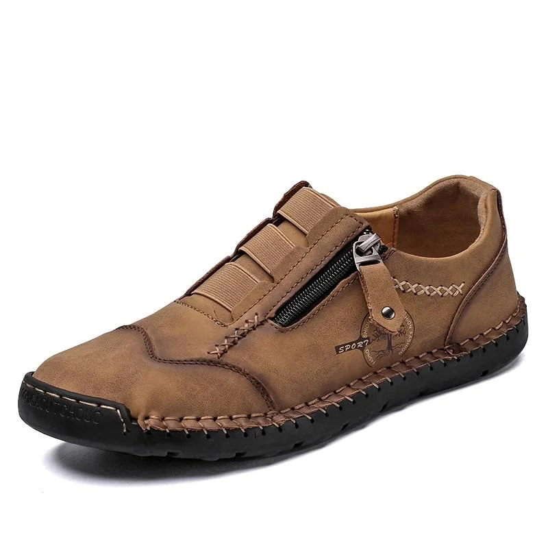Colourp Autumn Men's Casual Shoes Soft Comfortable Men's Shoes Italian Style Men's Loafers Spring Men's Flat Shoe Zapatos Hombre Size 48
