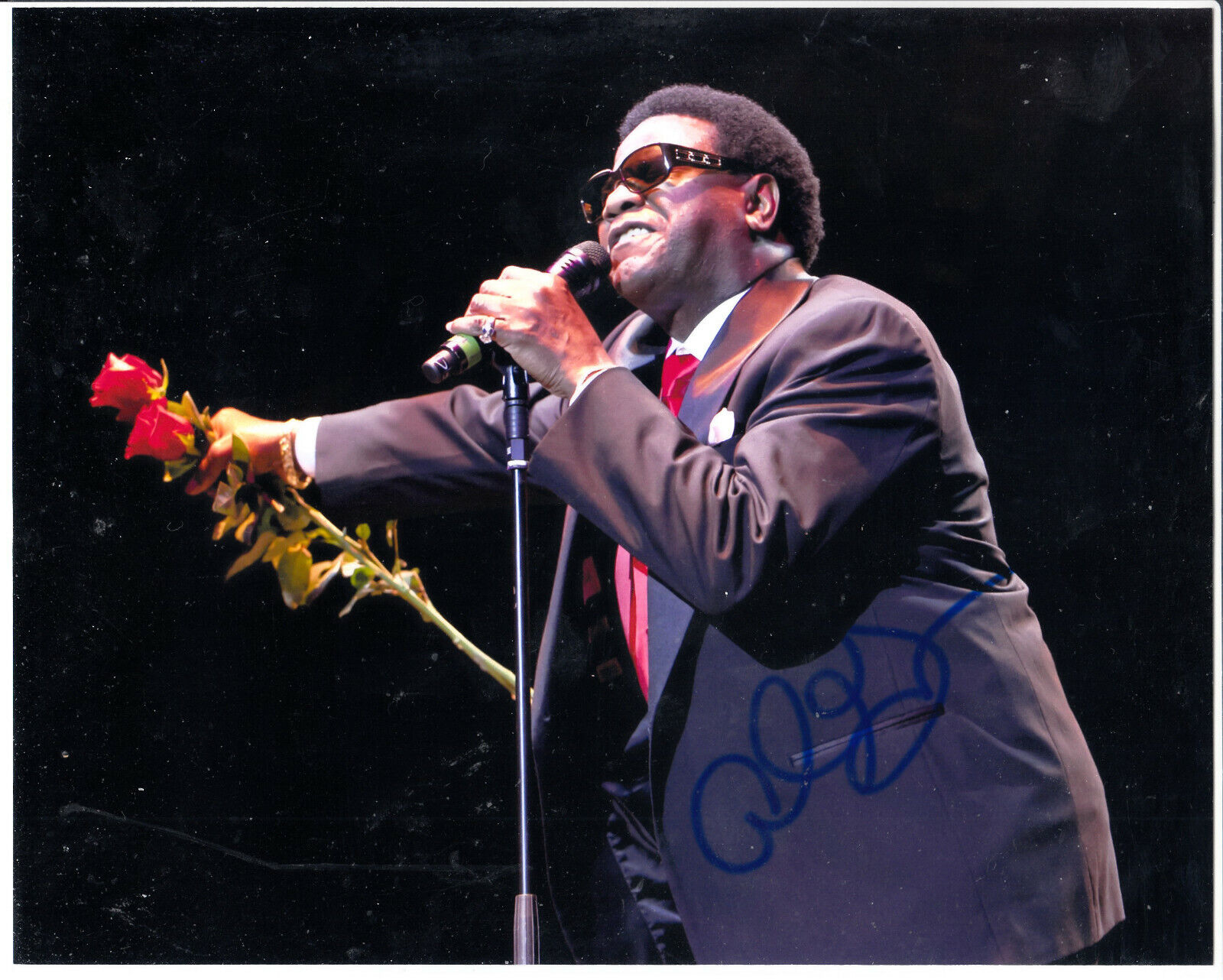 Al Green the great R&B and soul singer Signed Autograph 8x10