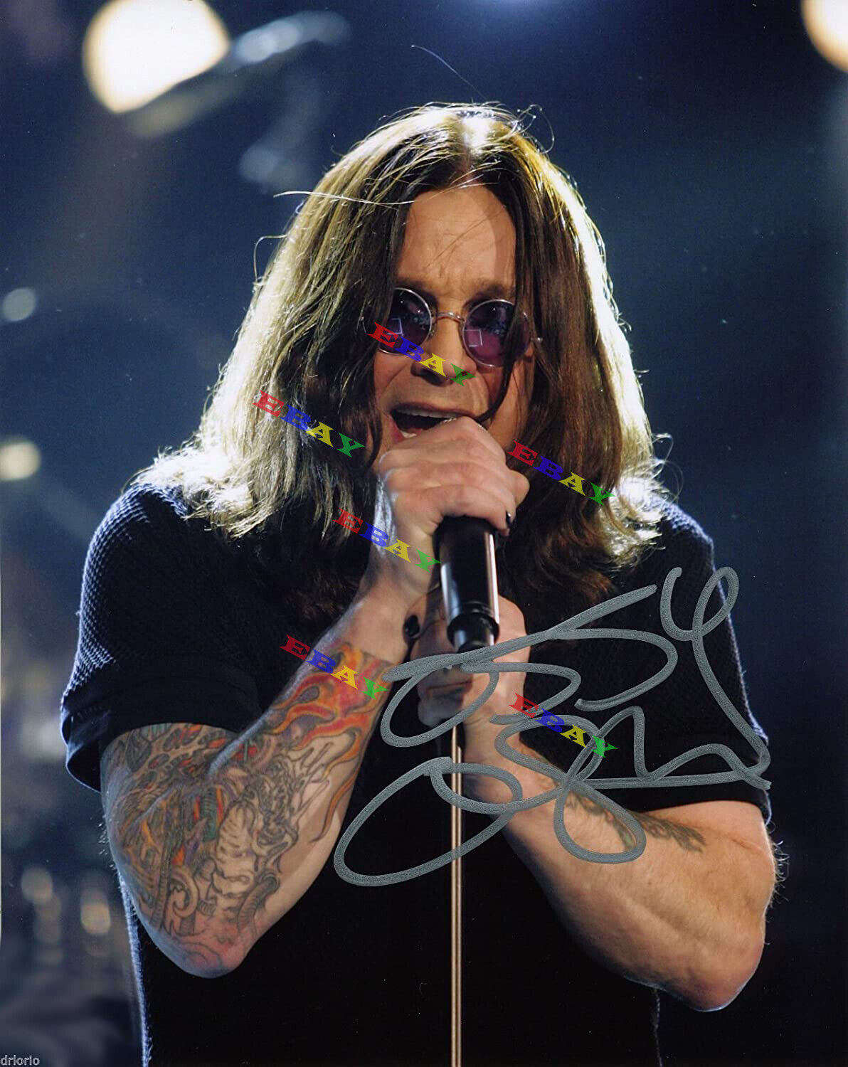 Ozzy Osbourne Autographed signed 8x10 Photo Poster painting Reprint